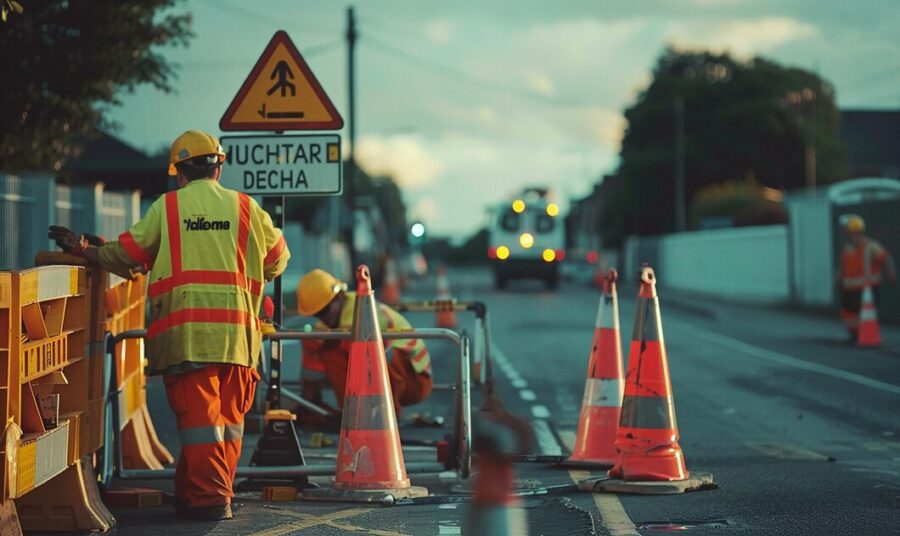 Work zone traffic control